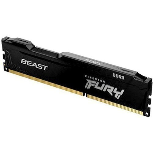 Память оперативная Kingston 4GB 1866MHz DDR3 CL10 DIMM FURY Beast Black KF318C10BB/4