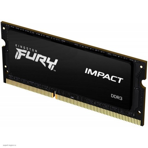 Память оперативная Kingston 4GB 1866MHz DDR3L CL11 SODIMM 1.35V FURY Impact KF318LS11IB/4