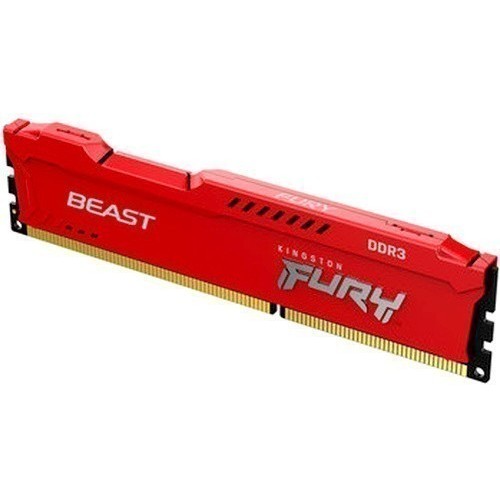 Память оперативная Kingston 8GB 1600MHz DDR3 CL10 DIMM FURY Beast Red KF316C10BR/8