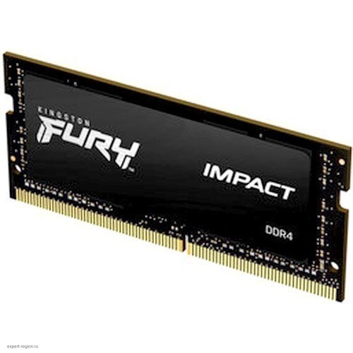 Память оперативная Kingston 16GB 3200MHz DDR4 CL20 SODIMM 1Gx8 FURY Impact KF432S20IB1/16