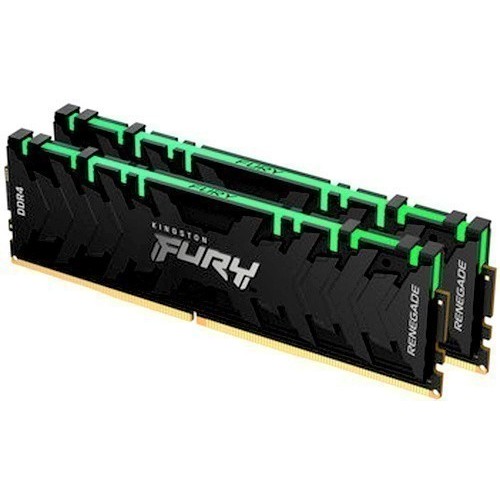 Память оперативная Kingston 16GB 3600MHz DDR4 CL16 DIMM (Kit of 2) FURY Renegade RGB KF436C16RBAK2/16