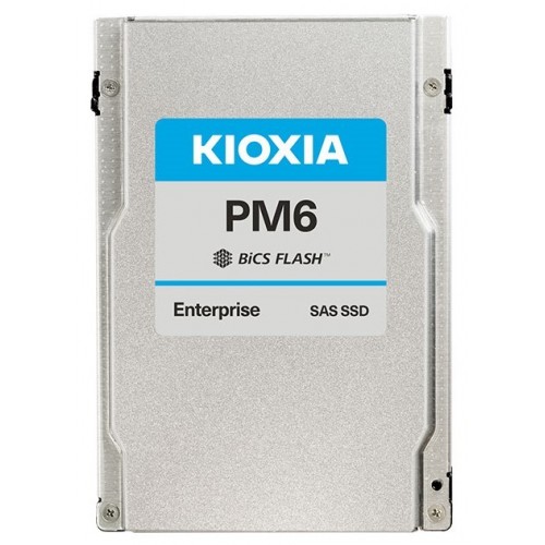 Накопитель KIOXIA Enterprise SSD 800GB 2,5" 15mm (SFF), SAS 24Gbit/s, Write Intensive, R4150/W2700MB/s, IOPS(R4K) 595K/466K, MTTF 2,5M, 10 DWPD, TLC (BiCS Flash™), 5 years wty