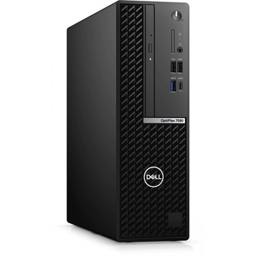 Компьютер Dell Optiplex 7090 SFF Core i7-10700 (2,9GHz) 8GB (1x8GB) DDR4 256GB SSD + 1TB (7200 rpm) AMD RX 640 (4GB) TPM,SD W10 Pro 3y ProS+NBD