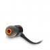 Наушники внутриканальные с микрофоном JBL T110 1.2м, цвет черный