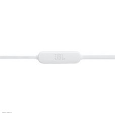 Наушники внутриканальные с микрофоном JBL T115BT BT 4.2, до 8 часов, 19г, цвет белый
