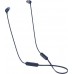 Наушники внутриканальные с микрофоном JBL T115BT BT 4.2, до 8 часов, 19г, цвет синий