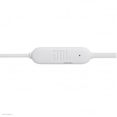 Наушники внутриканальные с микрофоном JBL T215 BT 5.0, до 16 часов, цвет белый