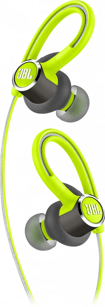 Наушники внутриканальные с микрофоном спортивные JBL Reflect Contour 2 BT 4.2, до 10 часов, цвет зеленый