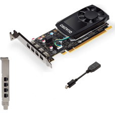 Видеокарта PNY Nvidia Quadro P620 2GB GDDR5, 128-bit, PCIEx16 2.0, mini DP 1.4 x4, Active cooling, TDP 40W, LP, Retail
