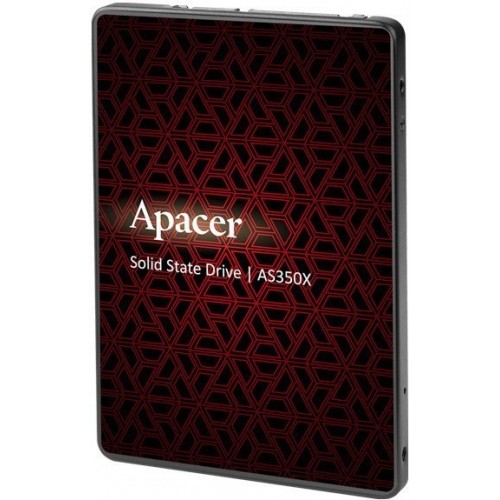 Твердотельный накопитель Apacer SSD PANTHER AS350X 128Gb SATA 2.5" 7mm, R560/W540 Mb/s, IOPS 80K, MTBF 1,5M, 3D NAND, Retail (AP128GAS350XR-1)