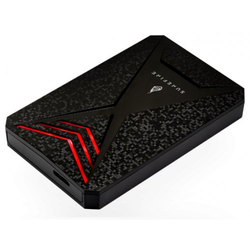 Внешний твердотельный накопитель Verbatim portable ssd SUREFIRE GX3 Gaming SSD USB 3.2 Gen 1 1TB Black