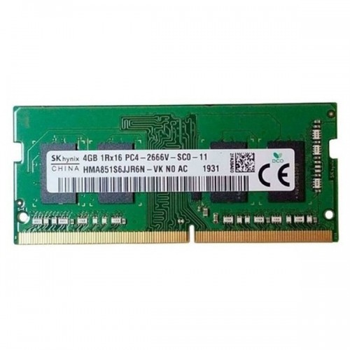 Память DDR4 4Gb 2666MHz Hynix HMA851S6JJR6N-VKN0 OEM PC4-21300 CL19 SO-DIMM 260-pin 1.2В single rank