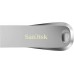 Флеш Диск Sandisk 128Gb Ultra Luxe SDCZ74-128G-G46 USB3.0 серебристый