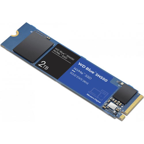 Накопитель SSD WD PCI-E x4 2Tb WDS200T2B0C Blue SN550 M.2 2280