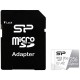 Флеш карта Silicon Power microSDXC 256Gb Class10 SP256GBSTXDA2V20SP Superior + adapter