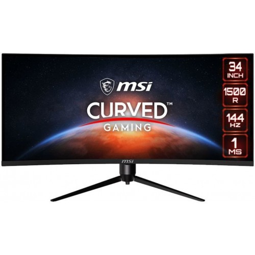 Монитор MSI 34" Optix MAG342CQR VA 3440x1440 144Hz FreeSync 300cd/m2 21:9