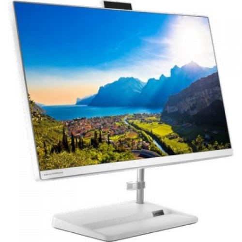 Моноблок Lenovo IdeaCentre 3 27ITL6 27" Full HD i3 1115G4 (3)/8Gb/SSD256Gb/UHDG/DVDRW/Free DOS/GbitEth/WiFi/BT/90W/клавиатура/мышь/Cam/белый 1920x1080