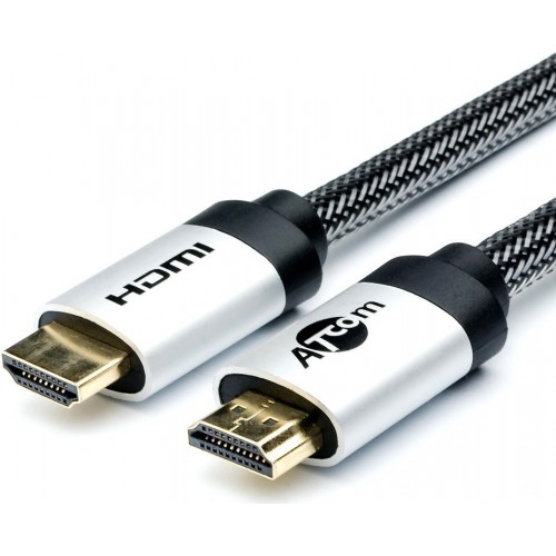 Кабель ATCOM HDMI - HDMI v2.0, 1м (AT3780)