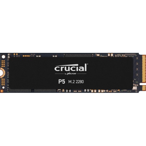 Накопитель Crucial P5 Plus, 500GB, SSD, M.2 2280, NVMe, PCIe 4.0 x4, 3D TLC, R/W 6600/4000MB/s, IOPs 360 000/700 000, 300TBW CT500P5PSSD8