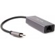 Кабель-переходник Telecom USB 3.1 Type-C -->RJ-45 1000Mbps Ethernet, Aluminum Shell, 0.15м TU320M