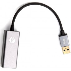 Кабель-переходник VCOM USB 3.0 (Am) --> LAN RJ-45 Ethernet 1000 Mbps, Aluminum Shell, DU312M