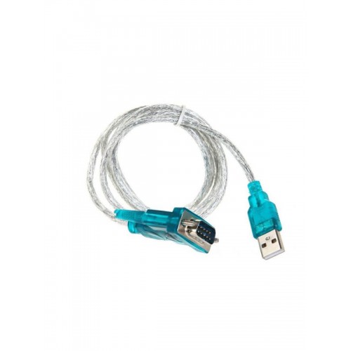 Кабель-переходник Aopen/Qust USB Am -> RS-232 DB9M, винты ( добавляет в систему  COM порт) ACU804