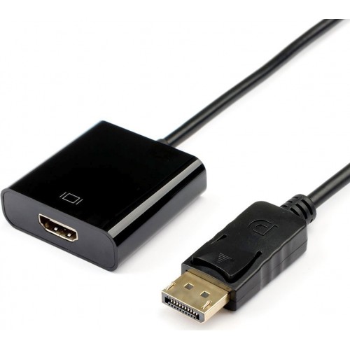 Переходник 0.1 м DisplayPort(m) <=> HDMI(f) AT6852