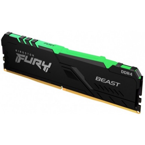 Память оперативная Kingston 8GB 3000MHz DDR4 CL15 DIMM FURY Beast RGB