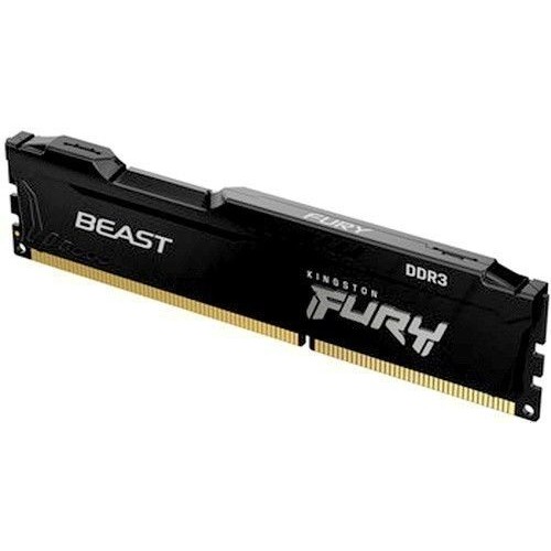 Память оперативная Kingston 8GB 1600MHz DDR3 CL10 DIMM FURY Beast Black KF316C10BB/8