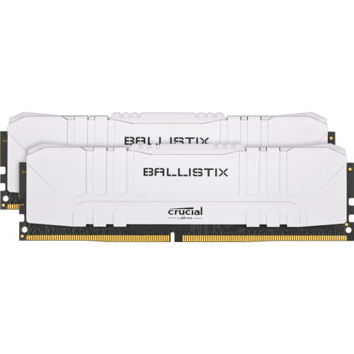 Память оперативная Crucial 16GB Kit (8GBx2) DDR4 3200MT/s CL16 Unbuffered DIMM 288 pin Ballistix White BL2K8G32C16U4W