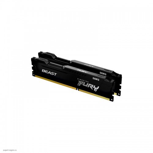 Память оперативная Kingston 16GB 3000MHz DDR4 CL15 DIMM (Kit of 2) FURY Beast Black KF430C15BBK2/16