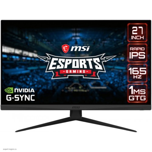 Монитор MSI 27" Optix G273QF IPS 1920x1080 165Hz G-Sync FreeSync 300cd/m2 16:9