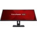 Монитор ViewSonic 34" VG3448 черный VA LED 21:9 HDMI M/M полуматовая HAS Pivot 3000:1 300cd 178гр/178гр 3440x1440 DisplayPort USB 8.6кг