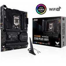 Материнская плата Asus TUF GAMING Z590-PLUS WIFI Soc-1200 Intel Z590 4xDDR4 ATX AC`97 8ch(7.1) 2.5Gg RAID