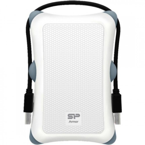 Жесткий диск Silicon Power USB 3.0 2Tb SP020TBPHDA30S3W A30 Armor 2.5" белый