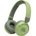 Наушники накладные с микрофоном детские JBL Jr310 BT 5.0, до 30 часов, цвет зеленый
