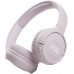 Наушники накладные с микрофоном JBL T510 BT 5.0, до 40 часов, цвет розовый