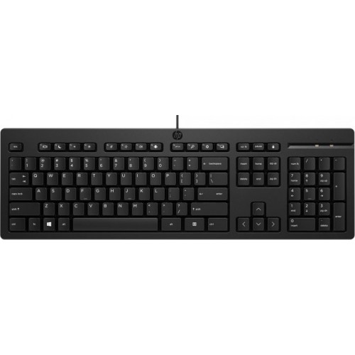Клавиатура HP 125 Wired (black)