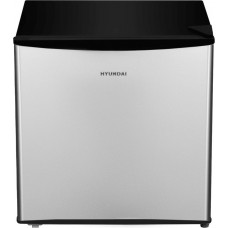 Холодильник Hyundai CO0502 однокамерный серебристый/черный
