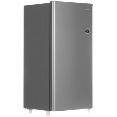 Холодильник с морозильником DEXP RF-SD150NHE/S серебристый [150 л, внешнее покрытие-металл, размораживание - ручное, 51.9 см х 113 см х 53.6 см]