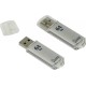 Накопитель USB 2.0 Flash Drive 32Gb Smartbuy V-Cut серебристый