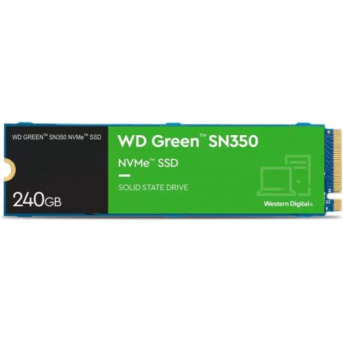 Накопитель SSD 240Gb WD Green SN350 (WDS240G2G0C)