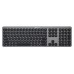 Клавиатура + мышь Оклик 300M клав:серый мышь:серый черный USB беспроводная slim