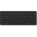 Клавиатура Microsoft Designer Compact Keyboard черный USB беспроводная BT slim