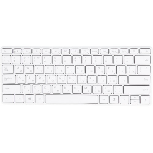 Клавиатура Microsoft Designer Compact Keyboard Monza механическая серый USB Multimedia Ergo 