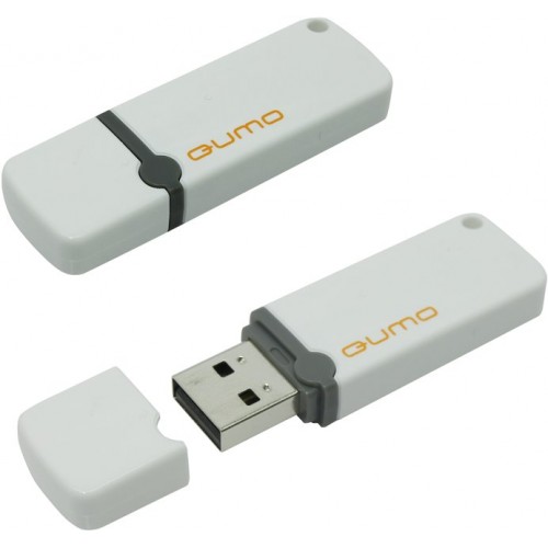 Накопитель USB 2.0 Flash Drive 4GB Qumo Optiva 02 White