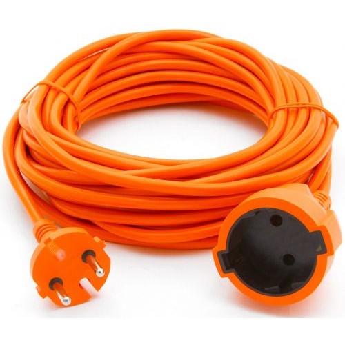 Удлинитель PowerCube 1-розетка, 10m, оранжевый (PC-E1-B-10)
