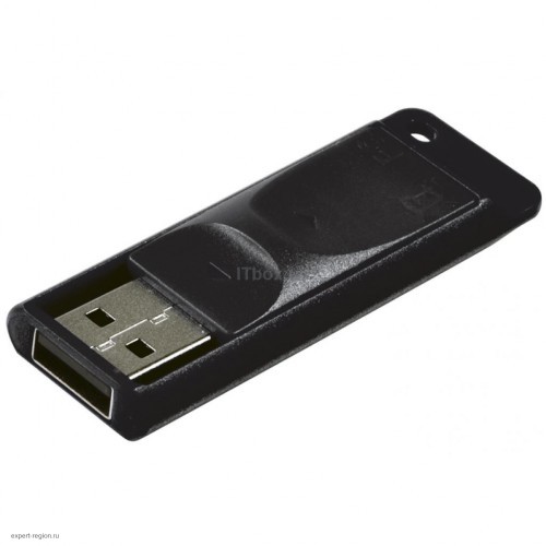 Накопитель USB 2.0 Flash Drive 32Gb Verbatim Store n Go Slider 98697 Black