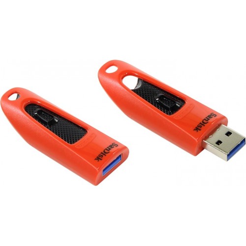 Накопитель USB 3.0 Flash Drive 32Gb Sandisk Ultra красный (SDCZ48-032G-U46R)