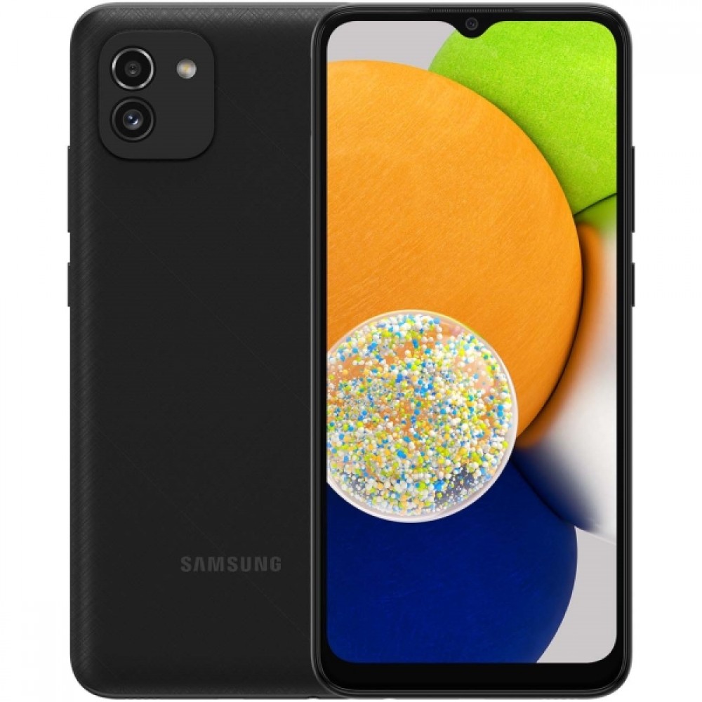 Мобильный телефон Samsung Galaxy A03 4/64Gb Black - цена, купить в магазине  Эксперт, в городе Иркутске | Эксперт Иркутск